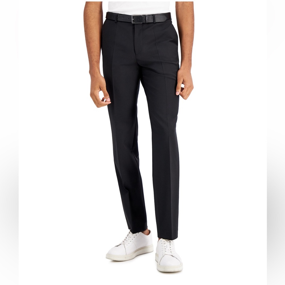 Hugo Modern-fit wool suit pants